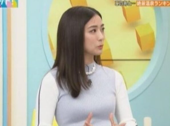 田村真子アナのバストショット